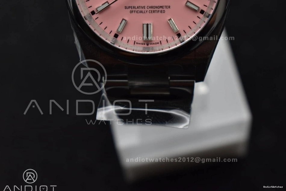 Dial 964 VR Oyster 904L 126000 Clean Pink Perpetual 36mm Steel AllSeason Edition Best 1:1 0206